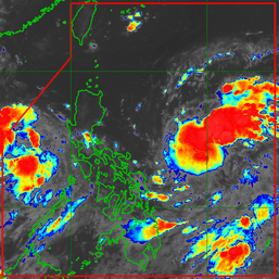 LPAs develop into tropical depressions Butchoy, Carina