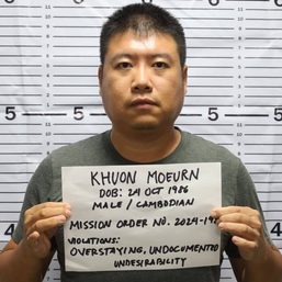 Chinese fugitive caught in Benguet house linked to Harry Roque