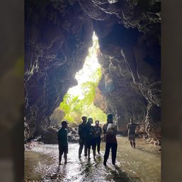 Road workers discover cave likely untouched for millions of years in Cagayan de Oro
