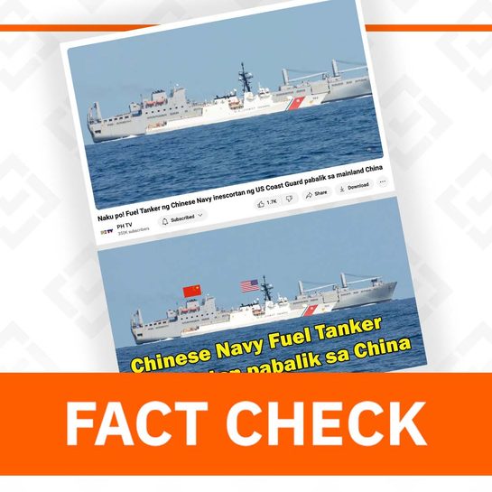 FACT CHECK: US Coast Guard did not escort Chinese ship back to mainland China