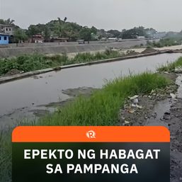 WATCH: The impact of the enhanced southwest monsoon on Pampanga