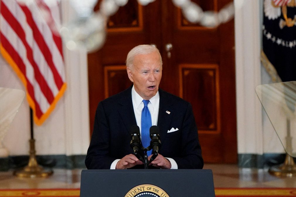 Biden rejects growing pressure to abandon his campaign, vows to stay ‘to the end’