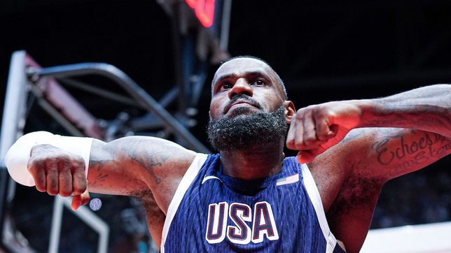 LeBron James picked as Team USA’s flag bearer for Paris Games