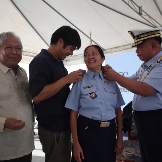 First Lady Liza Araneta-Marcos dons 3 stars as newest Philippine Coast Guard Auxiliary officer
