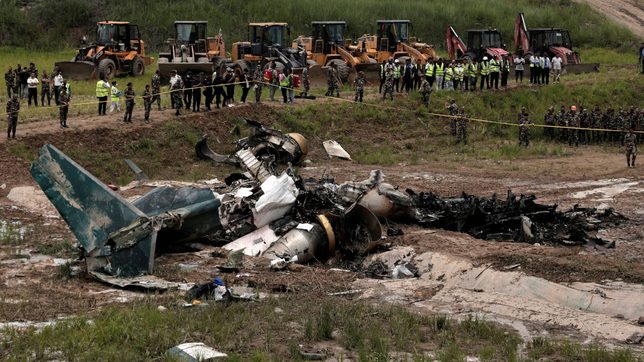 Nepal plane crash at Kathmandu airport kills 18