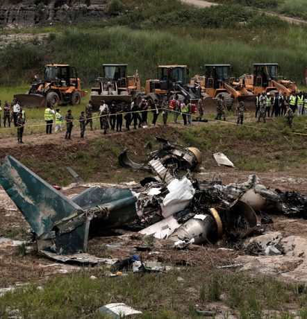 Nepal plane crash at Kathmandu airport kills 18