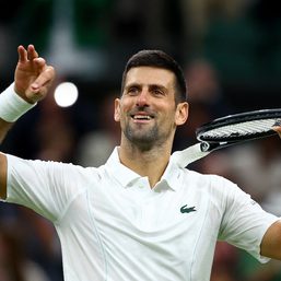 Djokovic overcomes slow start to reach Wimbledon round of 16