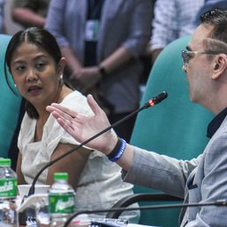 Cayetano-led hearing on new Senate office gets too personal, Binay walks out