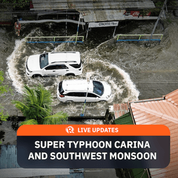 Super Typhoon Carina and southwest monsoon: Weather updates, effects, and relief efforts