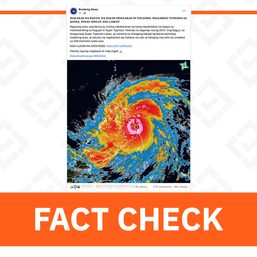 FACT CHECK: No super typhoon in PH until July 18