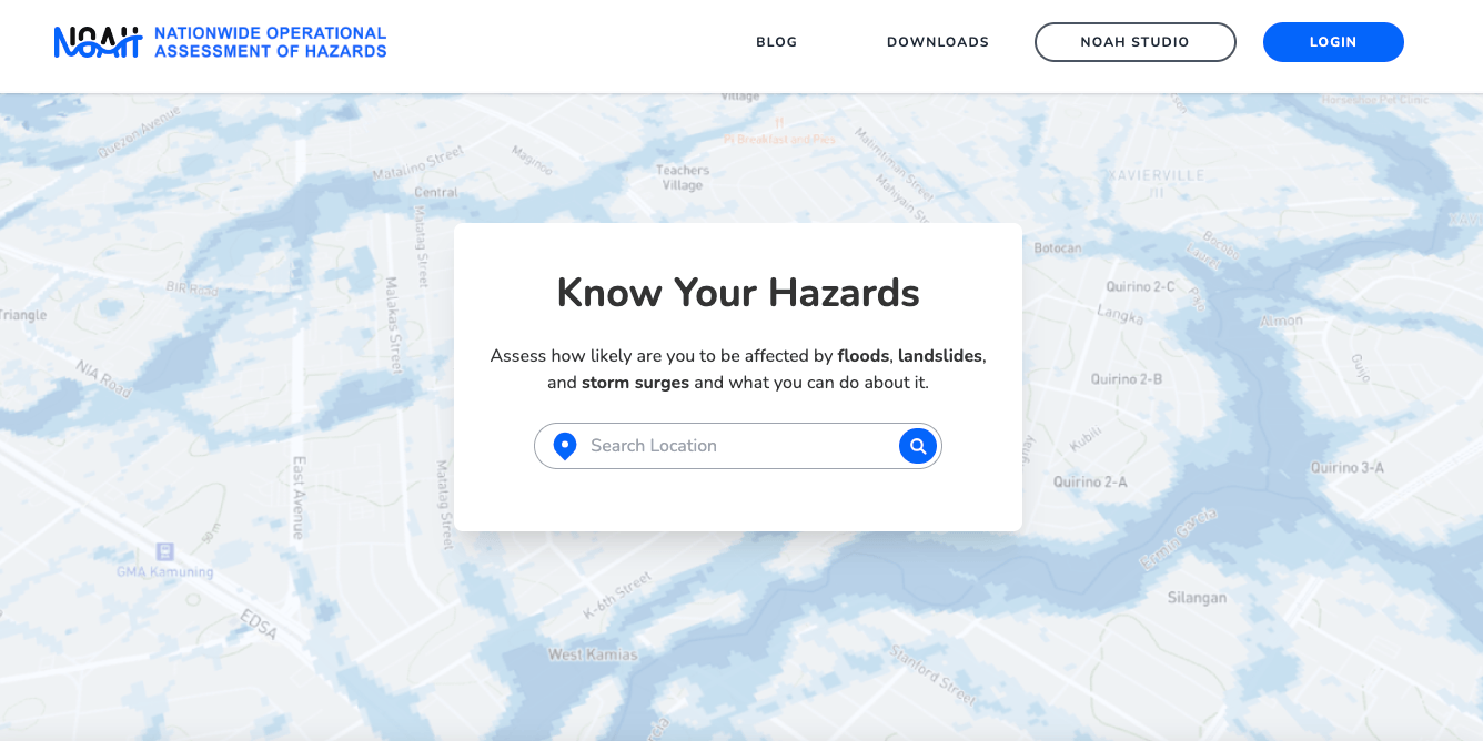 How prone is your area to flooding? Check UP NOAH’s website.