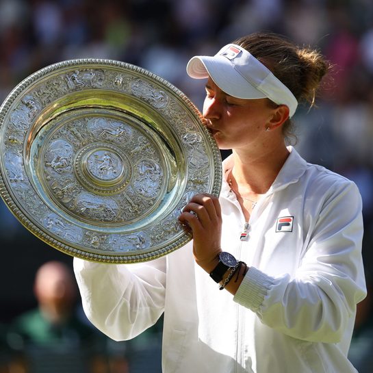 ‘Be brave’: Krejcikova weathers Paolini storm for Wimbledon crown