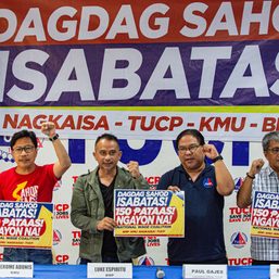 After ‘insulting’ P35 NCR wage hike, workers ramp up national campaign
