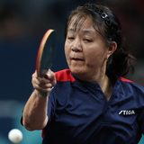 58-year-old exits Olympics but not table tennis