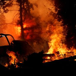 California wildfire now fourth-largest in state history, hot weather offers no relief