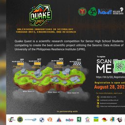 Call for participants: UP Resilience Institute Quake Quest competition