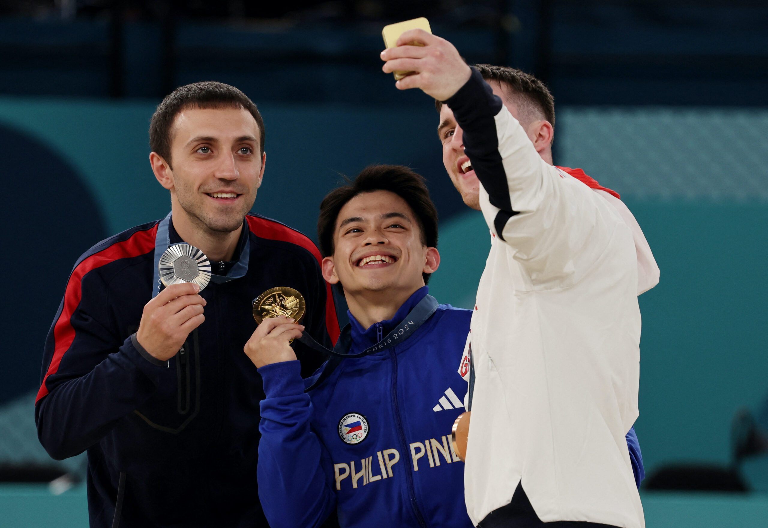 IN PHOTOS: Gymnastics star Carlos Yulo scoops historic 2nd Olympic gold 