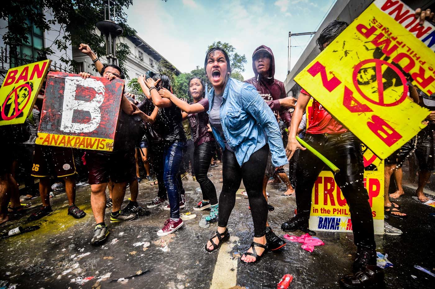 Violence Marks Asean 2017 Protests In Manila