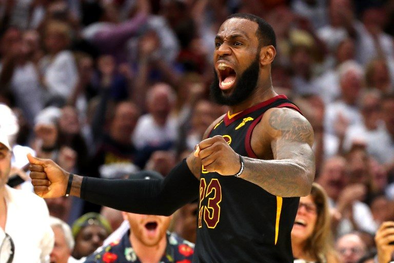 IN NUMBERS: LeBron James and the NBA Finals