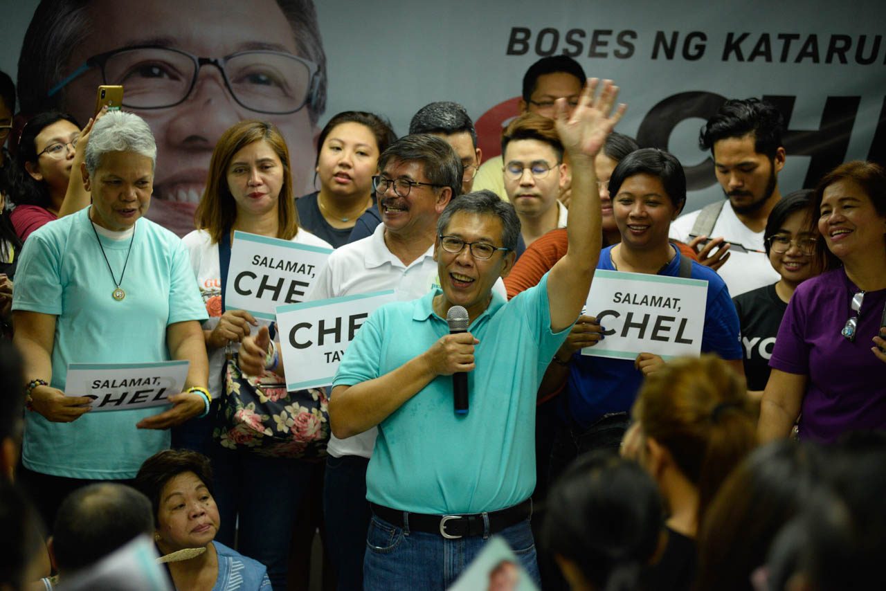 Chel Diokno to teary-eyed supporters: ‘I will never forget the love you gave me’