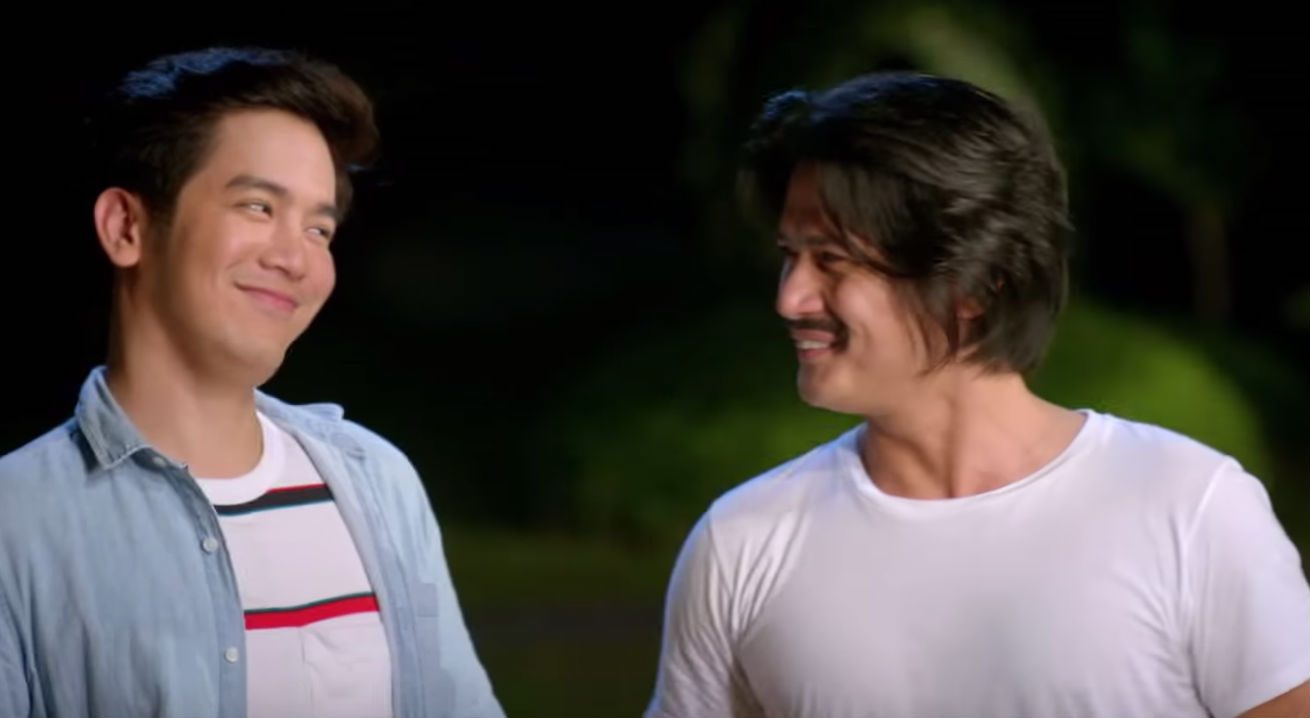Robin Padilla and Joshua Garcia as Cocoy and Jason in 'Unexpectedly Yours.'  