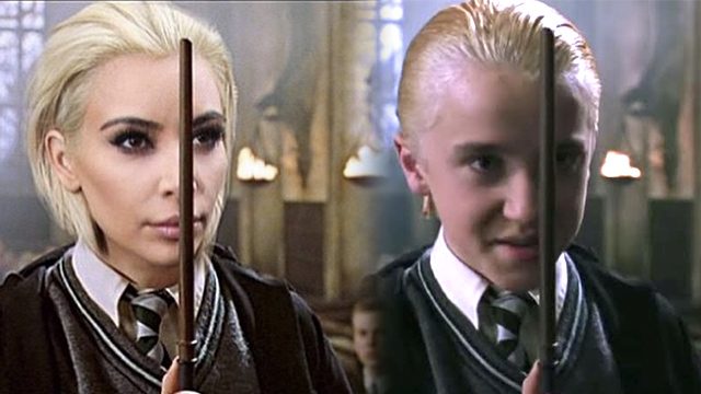 Tom Felton on Kim Kardashian’s Draco-inspired hairdo