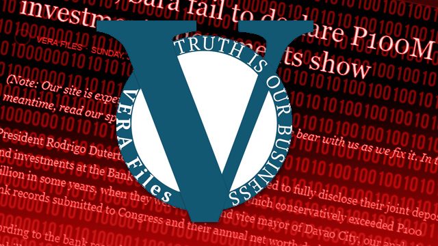Vera Files reports cyberattack after publishing story critical of Duterte