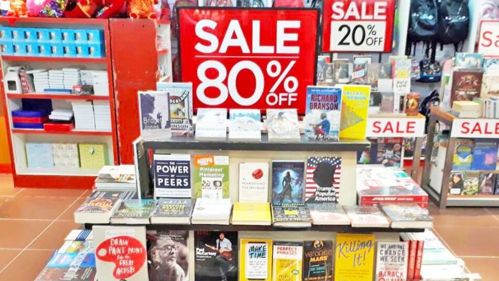 Enjoy up to 80 off on books at National Book Store's Warehouse Sale 2019