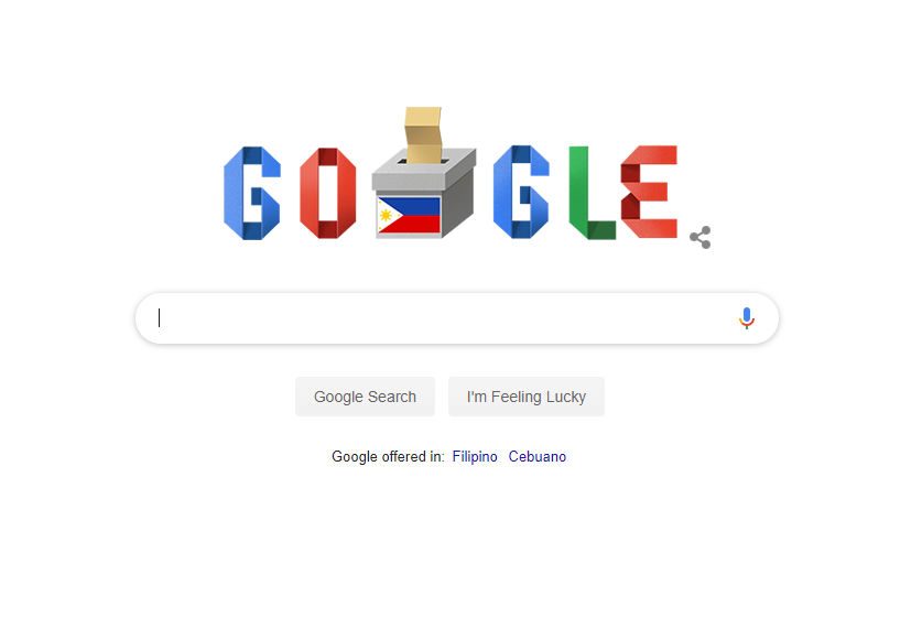 LOOK Google Doodle for 2019 Philippine elections