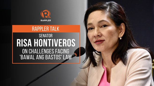 Rappler Talk: Senator Risa Hontiveros on challenges facing ‘Bawal Ang Bastos’ Law