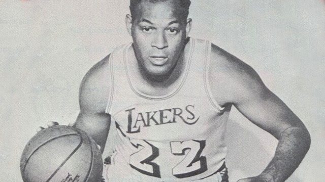 Lakers former player Jamaal Wilkes has number (52) jersey retired by the  Lakers at halftime of