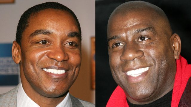 Magic Johnson, Isiah Thomas Reconcile in NBA TV Interview After
