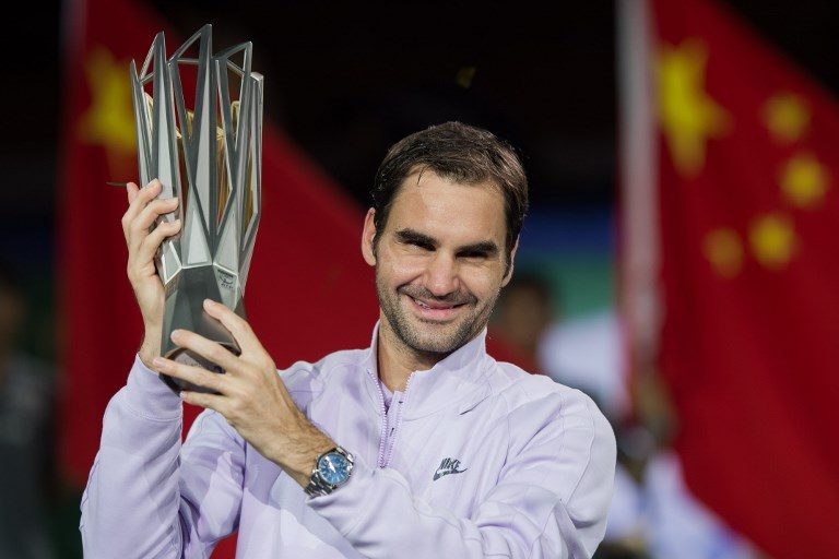 Federer outshines rival Nadal to win Shanghai Masters