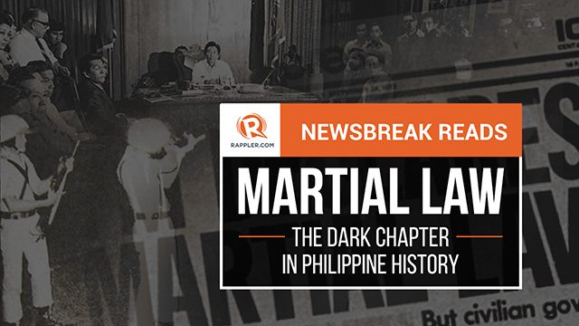 Newsbreak Reads: Martial Law, the dark chapter in Philippine history