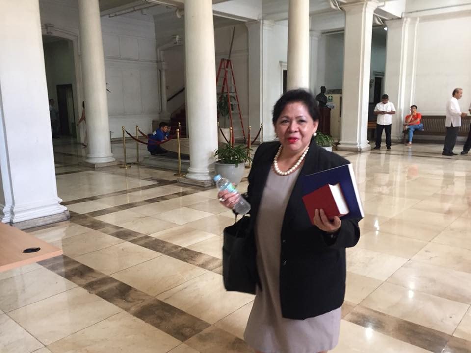 Edna Batacan, defender of Arroyo, Napoles, wants to clean up Ombudsman