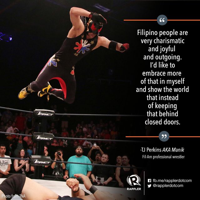 Pegulat pro Fil-Am TJ Perkins tentang kebanggaan Filipina, kejar impian Anda
