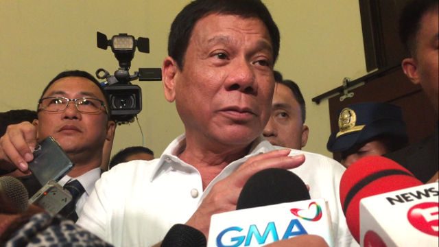 Duterte: I don’t want to quarrel with Obama