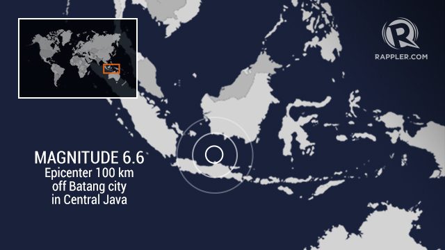 Magnitude 6 6 Earthquake Strikes Off Indonesia Usgs
