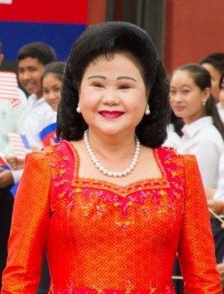 HUMANITARIAN. Bun Rany, the wife of Cambodian Prime Minister Hun Sen, is a nurse and humanitarian. File photo from Wikipedia  