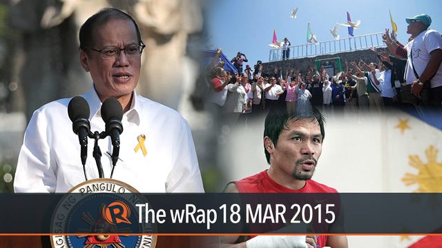 Aquino tentang laporan BOI, peringatan pembantaian Jabidah, ‘couch dance’ Pacquiao-Mayweather