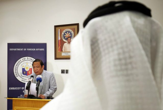 Philippines ‘disturbed’ by Kuwait’s expulsion of PH ambassador