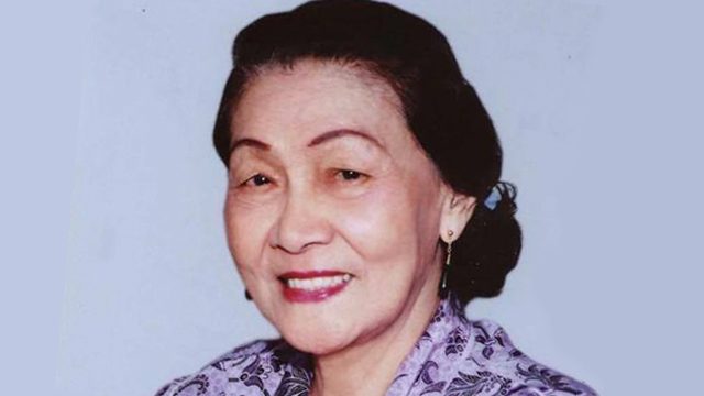 Former education secretary Lourdes Quisumbing dies