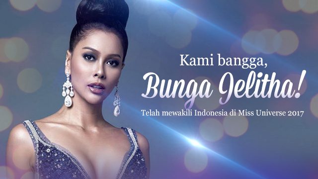 Bunga Jelitha Gagal Melaju Ke Babak 16 Besar Miss Universe 2017