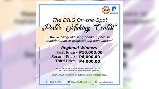P50k At Stake In Dilg Cordilleras Peace Building Poster Making Contest 0431