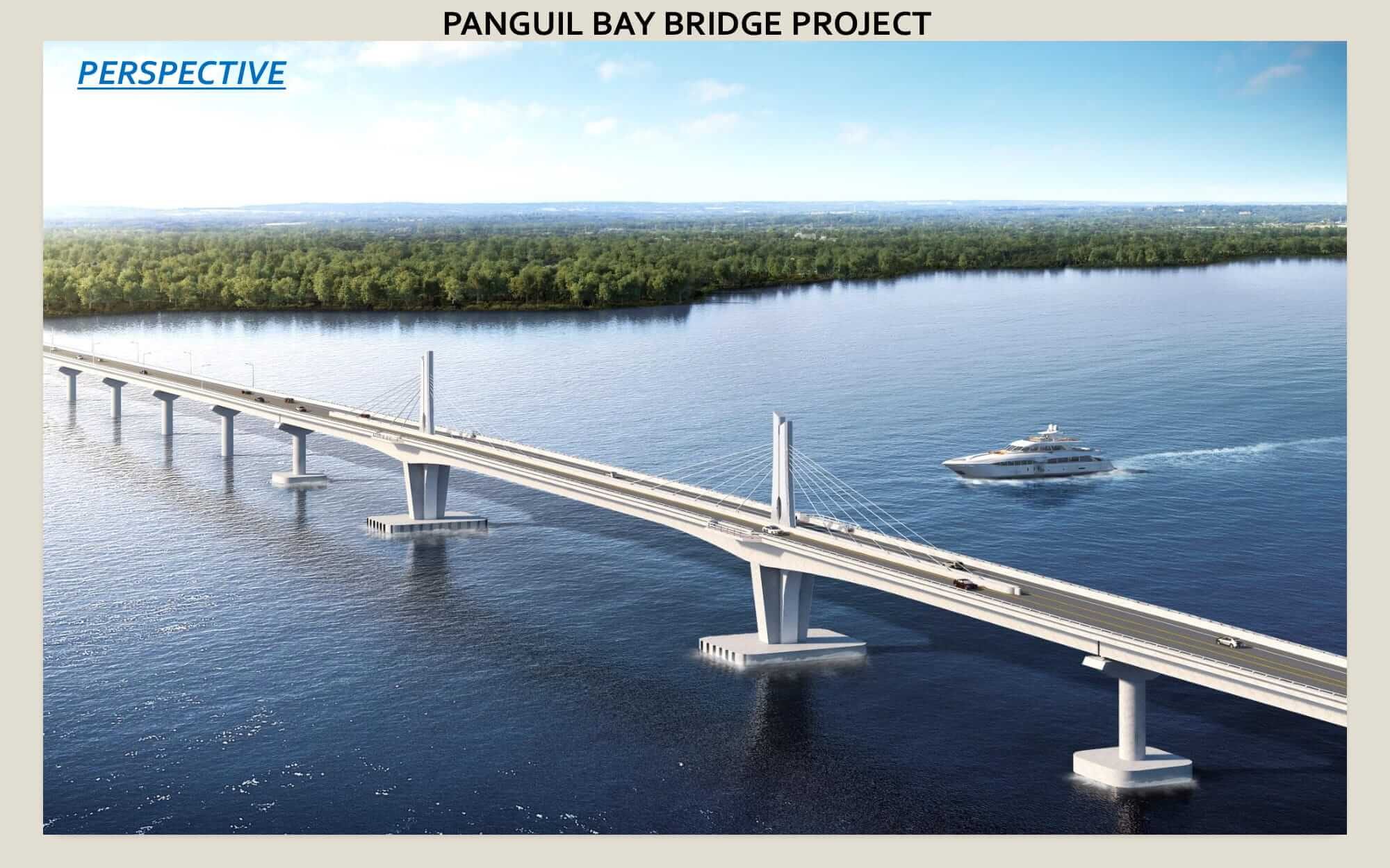 PROPOSED BRIDGE. Another view of the proposed Panguil Bridge, released by DPWH to Rappler   