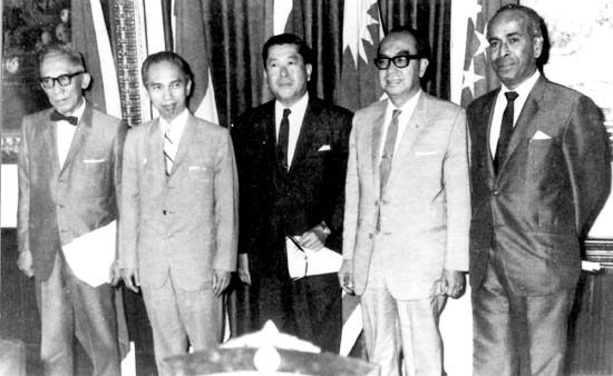 Who were ASEAN’s 5 founding fathers?