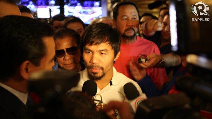 Pacquiao receives hero’s welcome in Vegas return