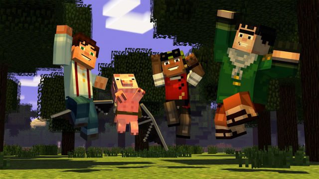 Topic · Minecraft story mode ·