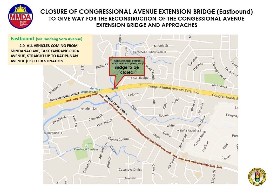 Congressional Avenue Bridge ditutup mulai 29 Juni