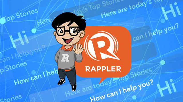 Meet RapRap, our Rappler bot, at your service 24/7